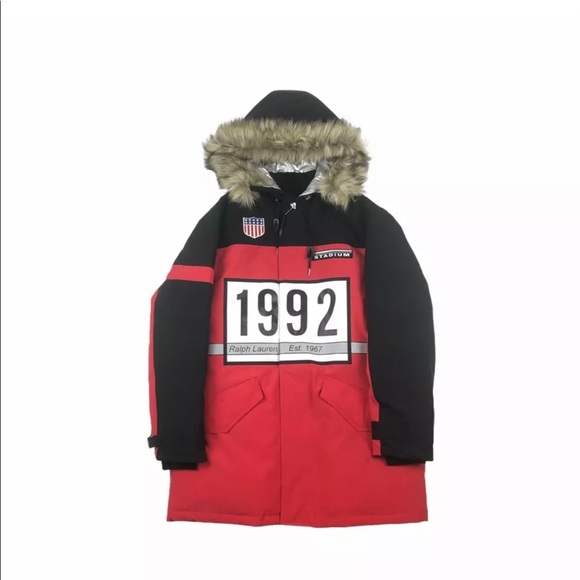 Ralph Lauren Polo Stadium 1992 RL 67 Down Parka - Picture 2 of 5